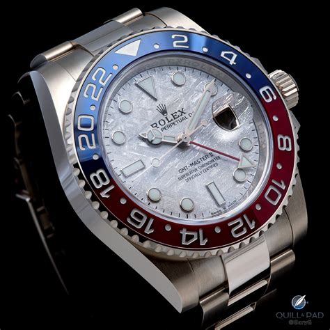 rolex with moon rock face|rolex gmt dial.